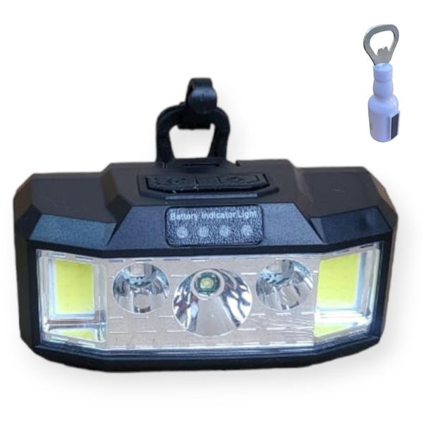 FA-912B Rechargeable Bicycle Head Light with Bottle Opener