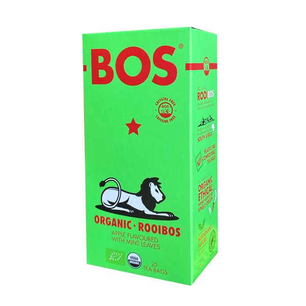 BOS Dry Flavored Tea 50g Carton Apple &amp; Mint