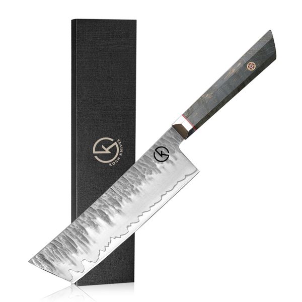 Koch Tsuru 7" Nakiri Knife - Precision and Elegance for Vegetable Prep
