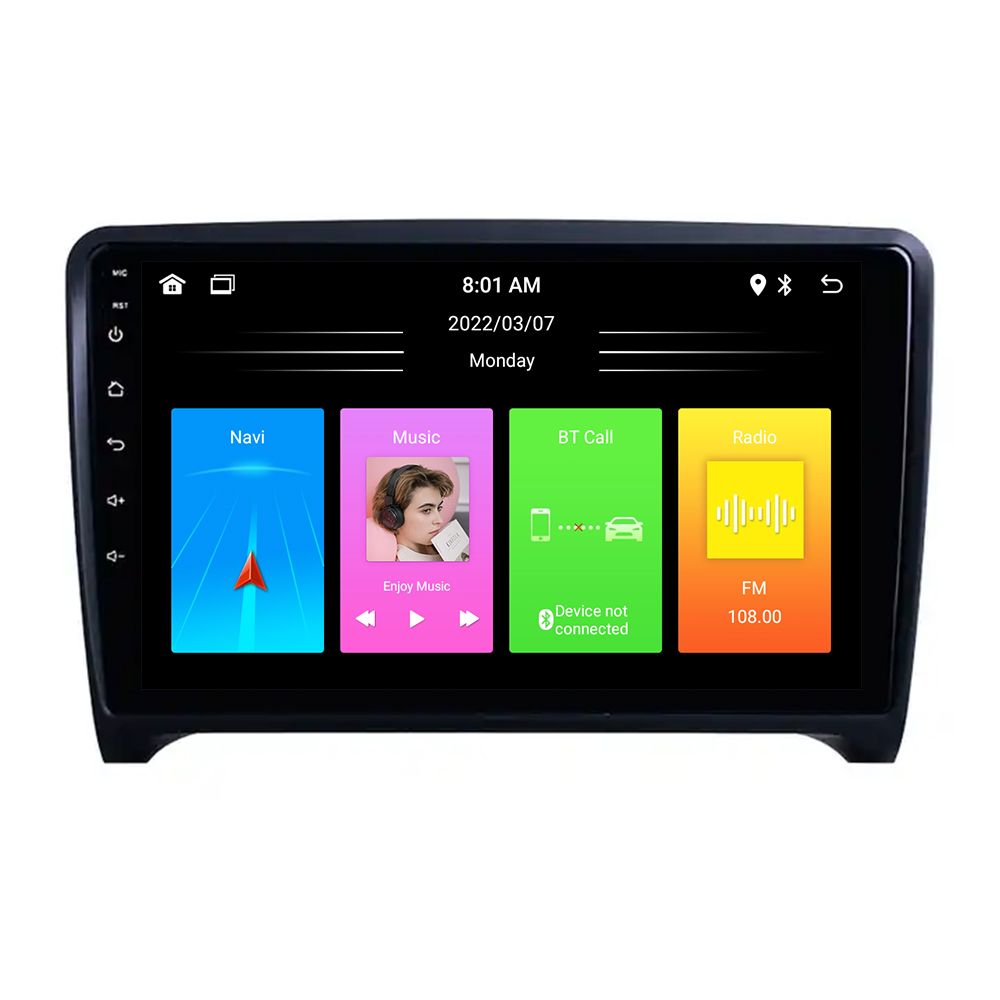 AirNav Audi TT 062014 9inch Android Radio Wireless CarPlay Android