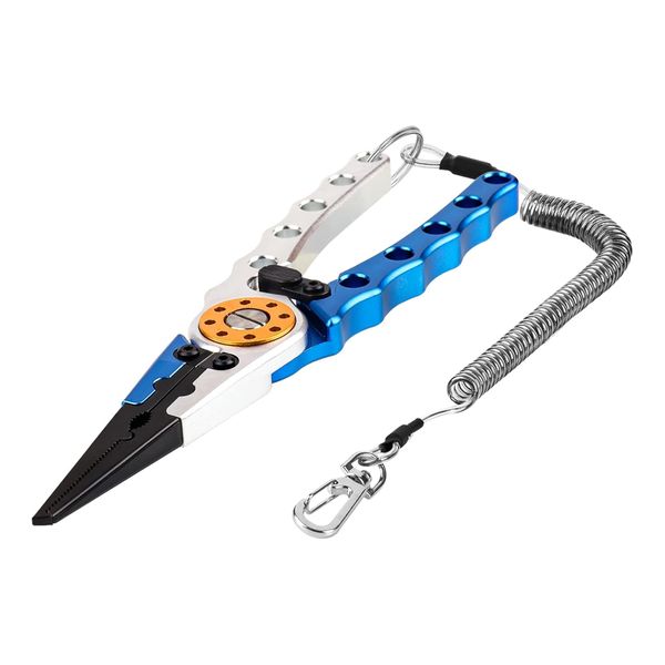Aluminum Fishing Pliers Saltwater, Surf Fishing Tackle Kit Multi Tool