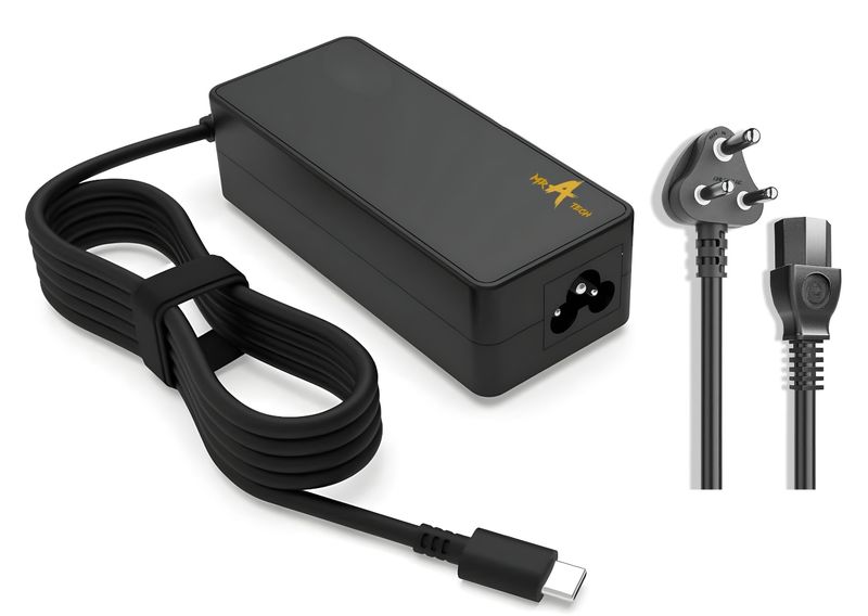 Multi Brand Type- C 65w Laptop Charger (USB-C Laptop AC Charger Adapter )