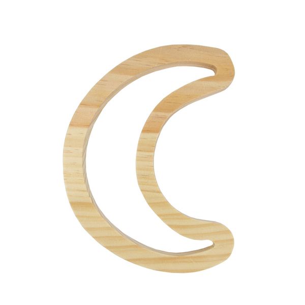 iKids Wooden Moon Wall Decor