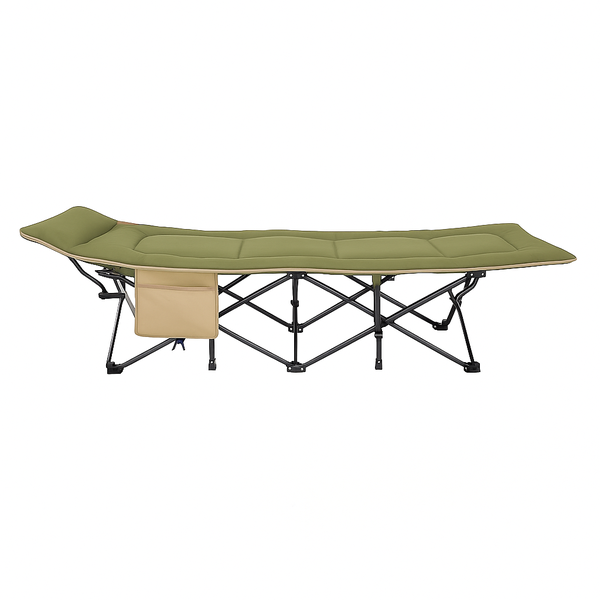 Foldable Camping Bed - With Carry Bag, Easy Setup 28X19X105