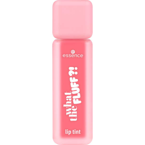 essence WHAT THE FLUFF?! lip tint 01 Candy-Stain