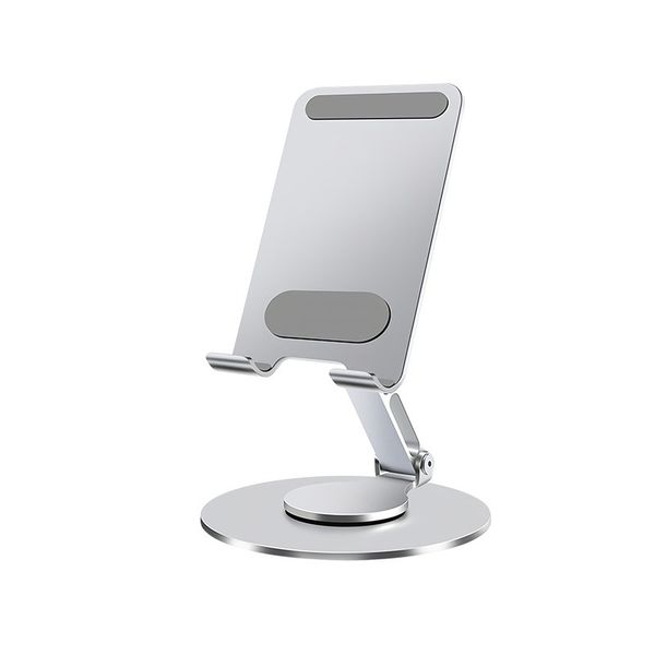 Desktop Phone Holder Stand Tablet Aluminum Alloy 360 Rotating Phone Stand