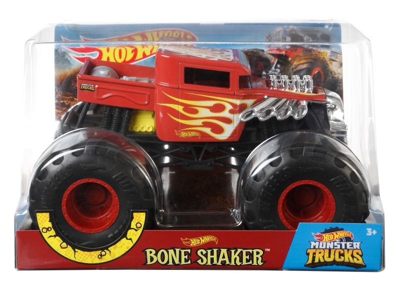 Hot Wheels Monster Trucks 1:24 Scale - Bone Shaker