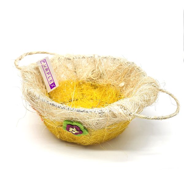 purpleX Easter Nest kids nest egg basket Small Basket 17cm