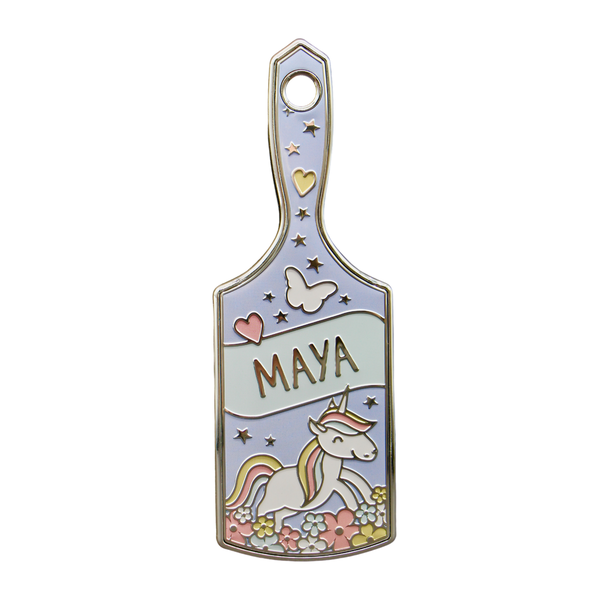 Girl's personalised Hairbrush - Maya