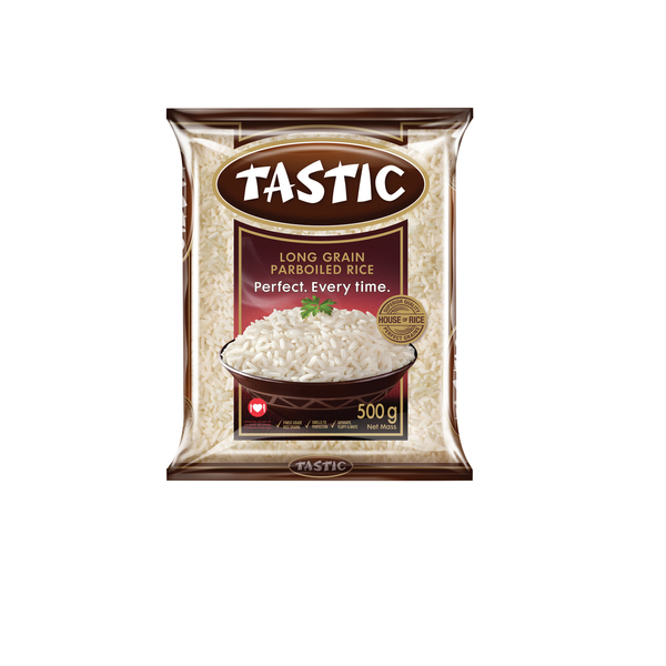 Tastic Long Grain Parboiled Rice 20 bags x 500g