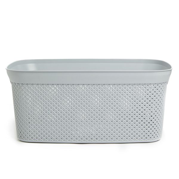 George &amp; Mason - 35 Litre Laundry Basket - Grey