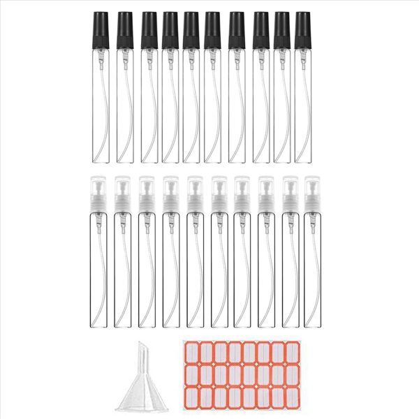20Pcs 10Ml Spray Bottles Small Cosmetic Atomizer Perfume Bottles