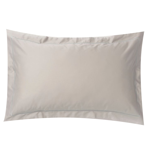400TC Egyptian Cotton Co Oxford Pillowcases Set of 2 - Silver