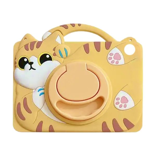 Kids Cat Silicone Cover compatible with 11" Samsung Galaxy Tab A9 Plus