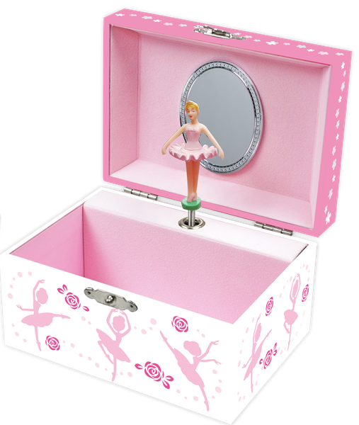 3 Ballerinas Musical Jewellery Box