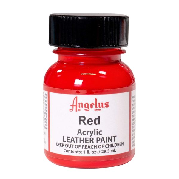 Angelus Acrylic Leather Paint - Red 1oz