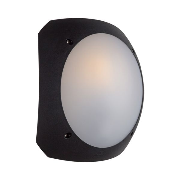 Eurolux Bulkhead Round Lucia Black