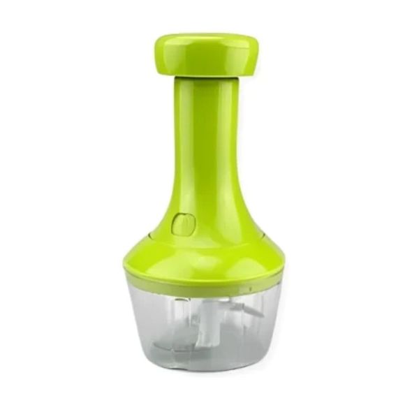 Food Chopper - Hand Cutter - Manual Speedy Chopper - Green