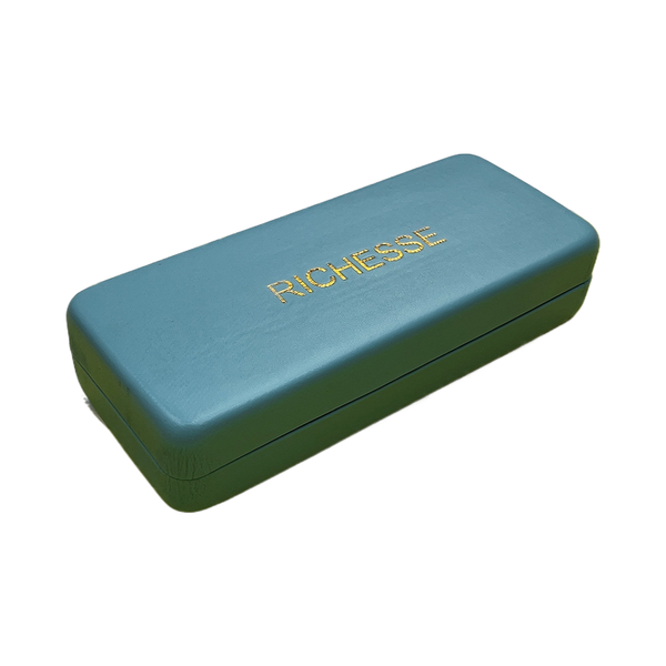2-Piece Shockproof Pressure-Resistant Multi-Color Large-Frame Eyeglass Case