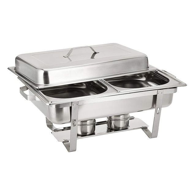 Professional Chafing Dish With Lid, Burner Design