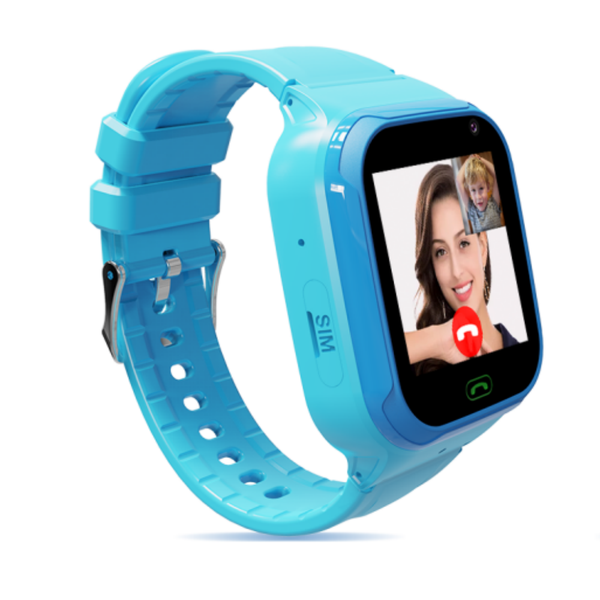 4G Kids Smartwatch with GPS - HD Video Call, Real-Time Tracking