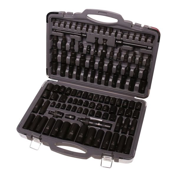 Impact Socket Set 1/2" IN &amp; 3/8" IN 119 PCS