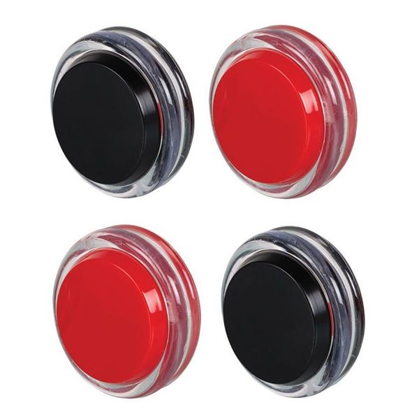 Red &amp; Black Yo-Yo's 5.5cm (Pack of 4)