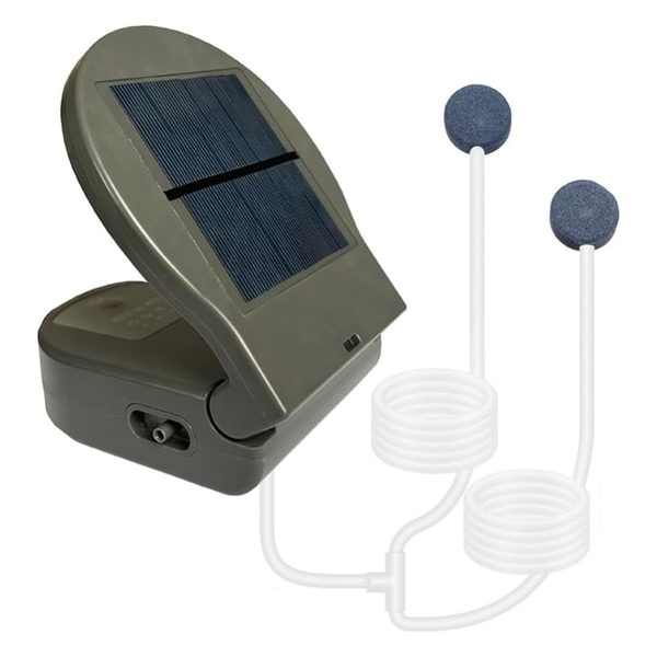Solar Pond Aerator Air Oxygen Pump Foldable Solar Water Air Pump