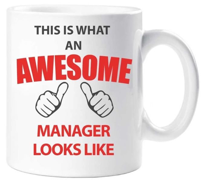 This What An Awesome Manager Looks Like Birthday Christmas Boss Gift Mug