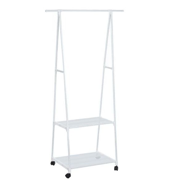 Cloth Shoe Storage Rack and Bags Hanger- White MTX11