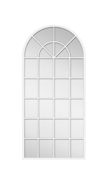 Arch Mirror - White (1200 x 600mm)