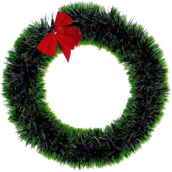Christmas Wreath For Front Door With Artificial Branches Decorations