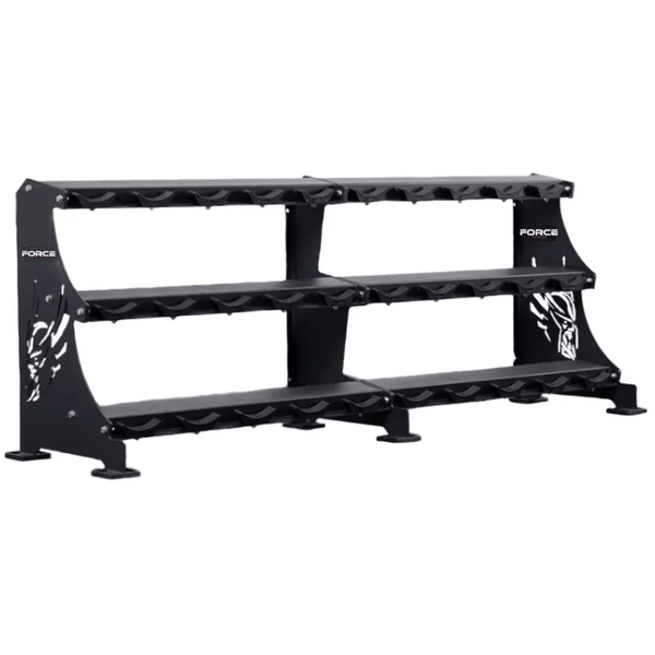 Force Fitness 3 Tier Evolution Dumbbell Rack