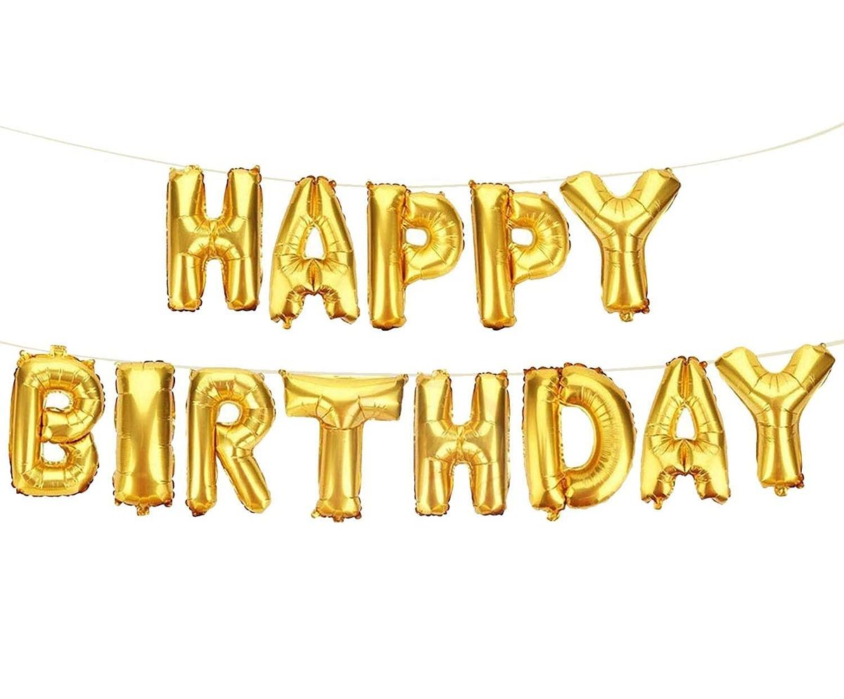 16 Inch Happy Birthday Foil Letter Balloons | Shop Today. Get it ...
