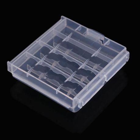 4 x 14500 or AA Plastic Storage Case