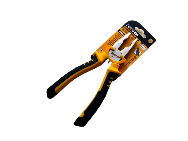 Tokoma Plier Rubber Coated Grip Wire Cutting Bending Linemen Pliers