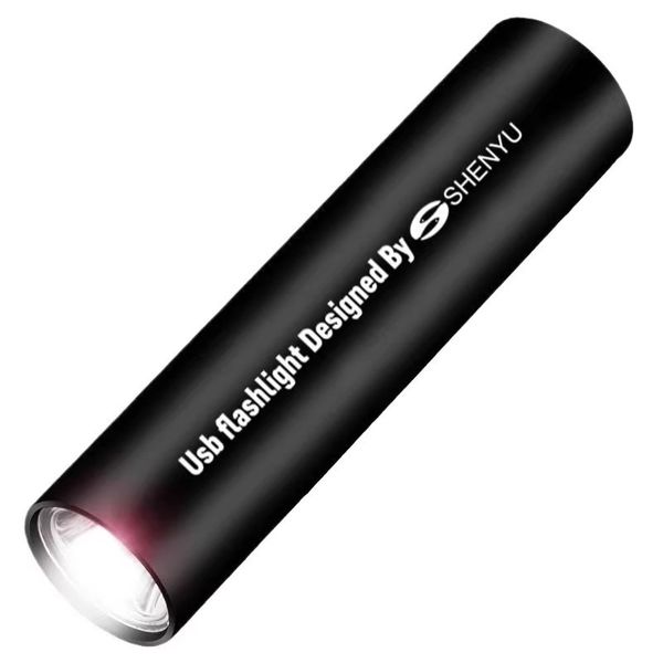 LED Strong Light Small USB Flashlight