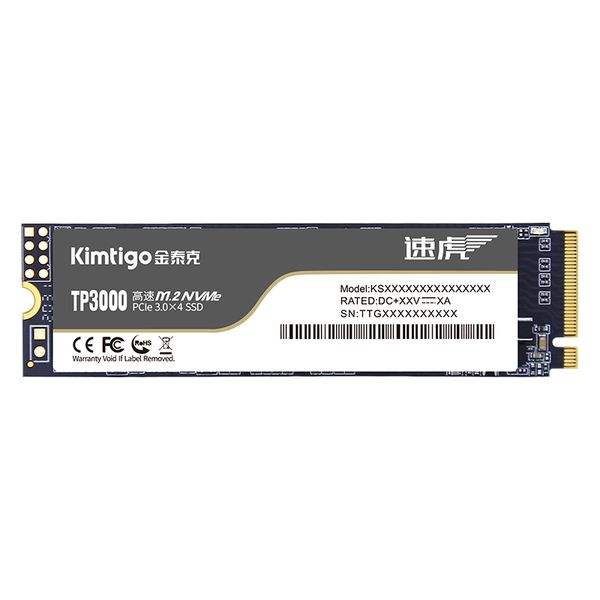 Kimtigo TP3000 256GB M.2 NVMe SSD | 2500MB/s PCIe Gen3 High-Speed Drive