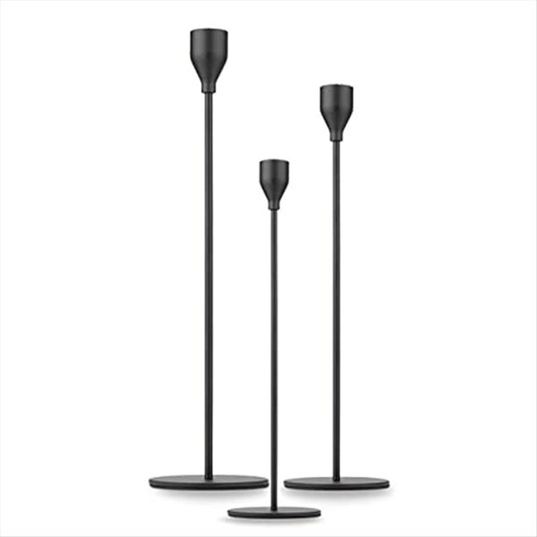 Taper Candle Holder Tall Candlestick Holders, Metal Candle Long Holder Set