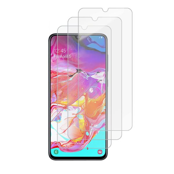 3-PCS Samsung Galaxy A70/A70S/A02/A02S/A03S Screen Protector Tempered Glass