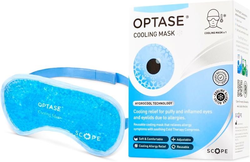 Optase Cooling Mask - Relief from Allergy Symptoms and Migraines