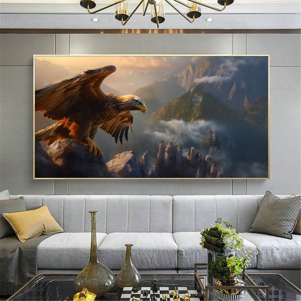 Canvas Wall Art - Eagle Mountain Hunt - 0683