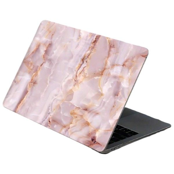 Marble Aesthetic Hard Shell Protective 13.3-inch Case For MacBook Pro - Pink