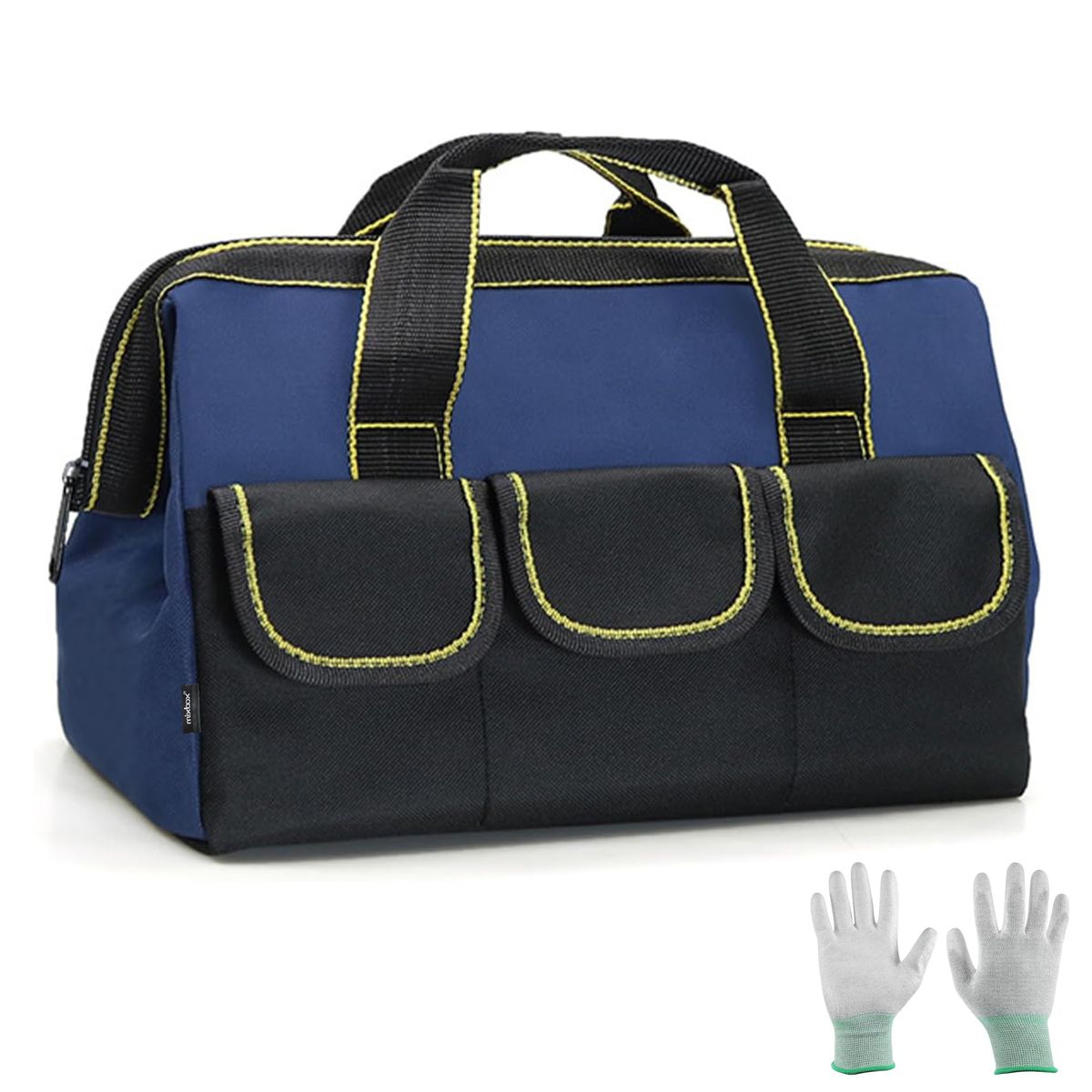 Mix Box 17 Inch Multifunction Tool Bag with Waterproof Molded Base