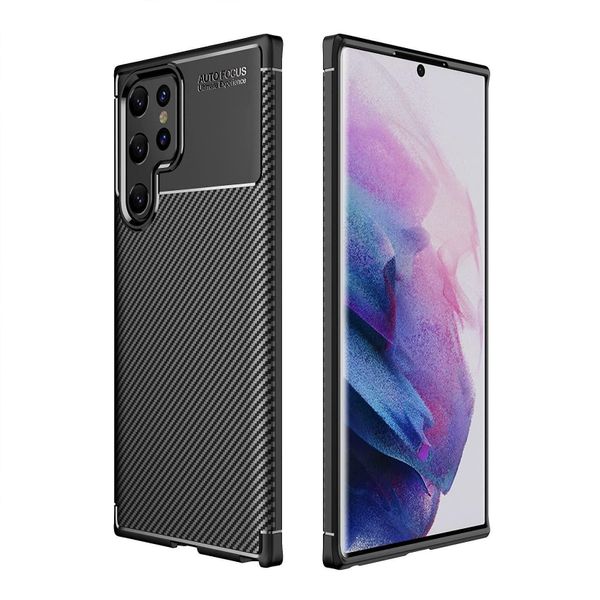 Cover for Samsung Galaxy S23 Ultra - Carbon Fiber Design