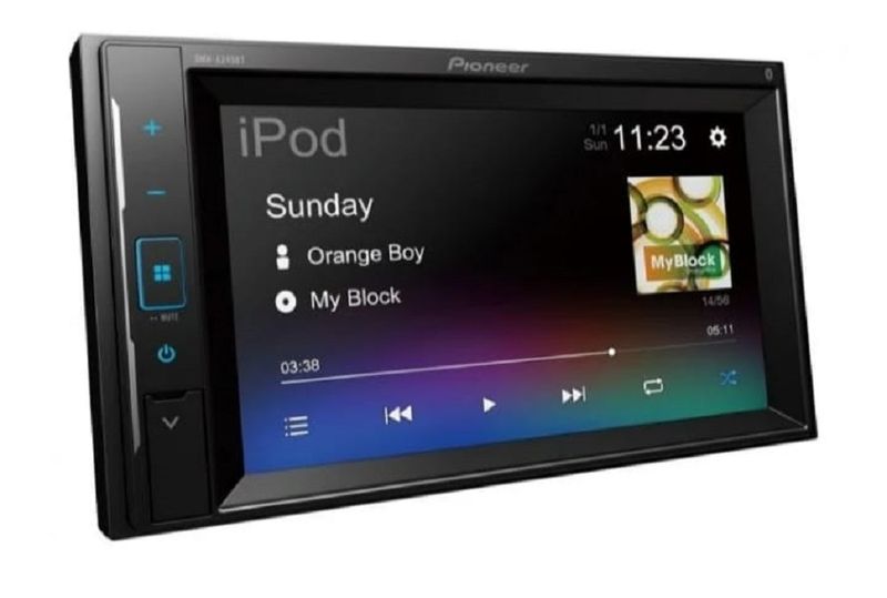 Pioneer DMH-A245BT Digital Media AV Receiver with Bluetooth, iPhone, USB