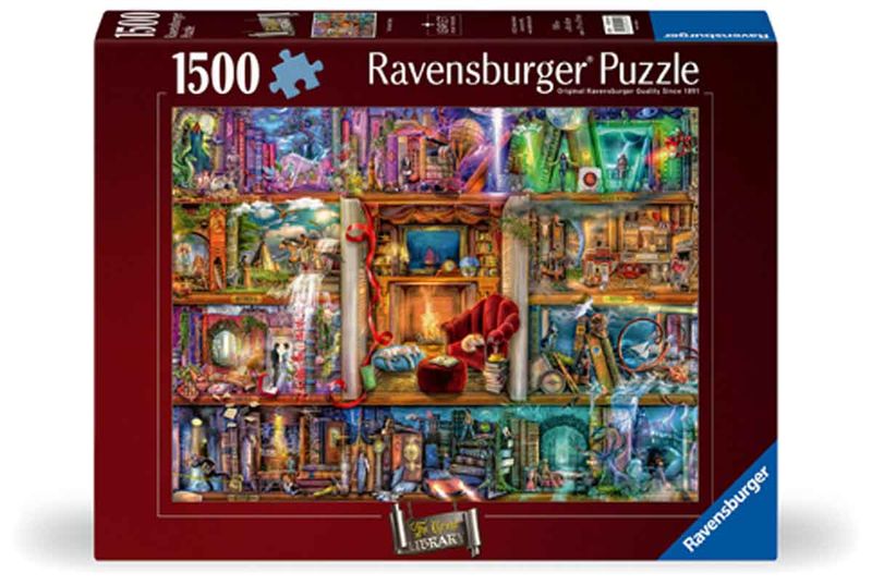 Ravensburger 1500 Piece Puzzle the Grand Library