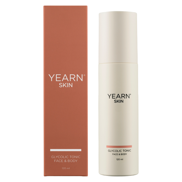 Yearn Skin Glycolic Tonic Exfoliator for Pores, Congestion, Resurfacing