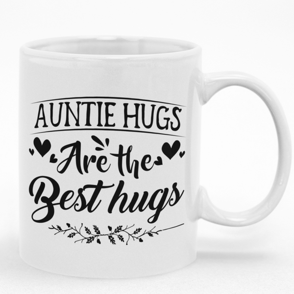 Auntie Hugs Are The Best Hugs Mug