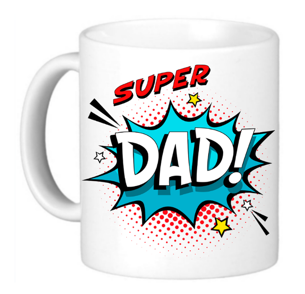 Super Dad Coffee Mug - Awesome Father's Day Gift